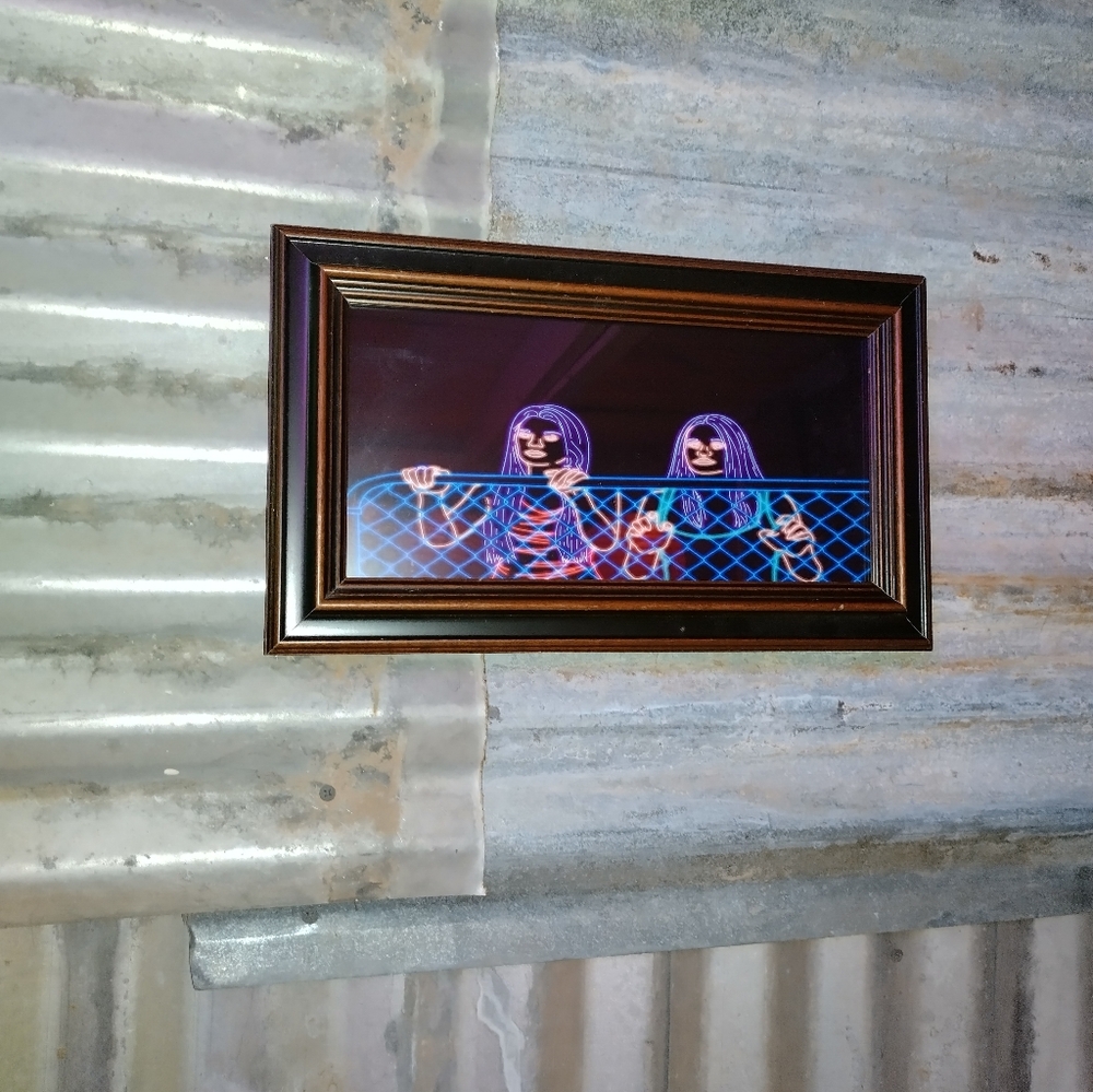 Harsh Times (2005) Neon Chola Framed Art Print By Neon Nicho